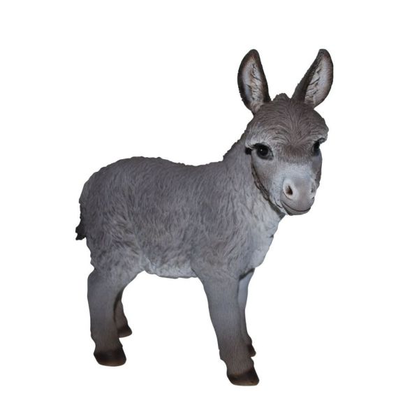 Vivid Arts 53cm Baby Donkey Resin Ornament - XRL-BDON-B