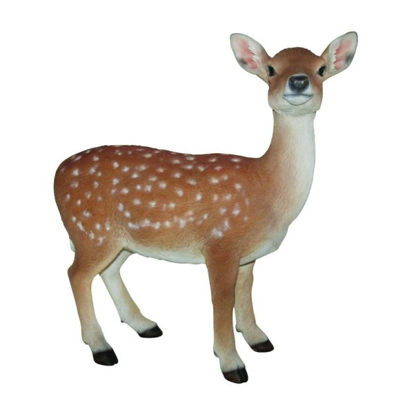 Vivid Arts 52cm Fallow Deer Resin Ornament - XRL-DEER-B