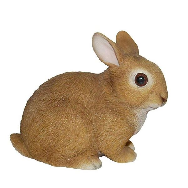 Vivid Arts 12cm Baby Rabbit Resin Ornament - XRL-RB02-F
