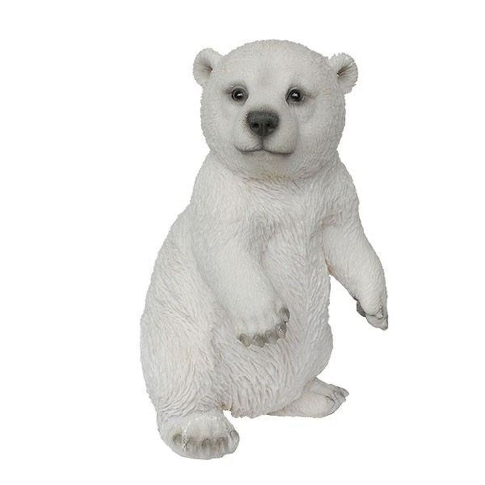 Vivid Arts Dancing Polar Bear Cub Resin Ornament