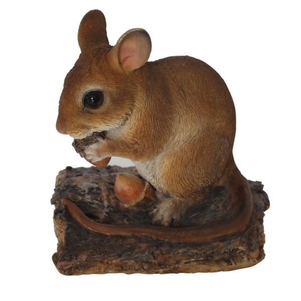 Vivid Arts 9cm Doormouse Resin Ornament - NF-DM01-F