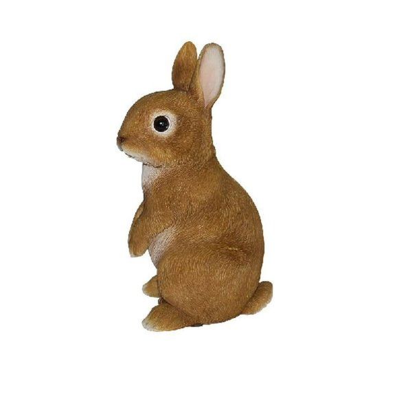 Vivid Arts 14cm Standing Baby Rabbit Resin Ornament - XRL-RB24-F