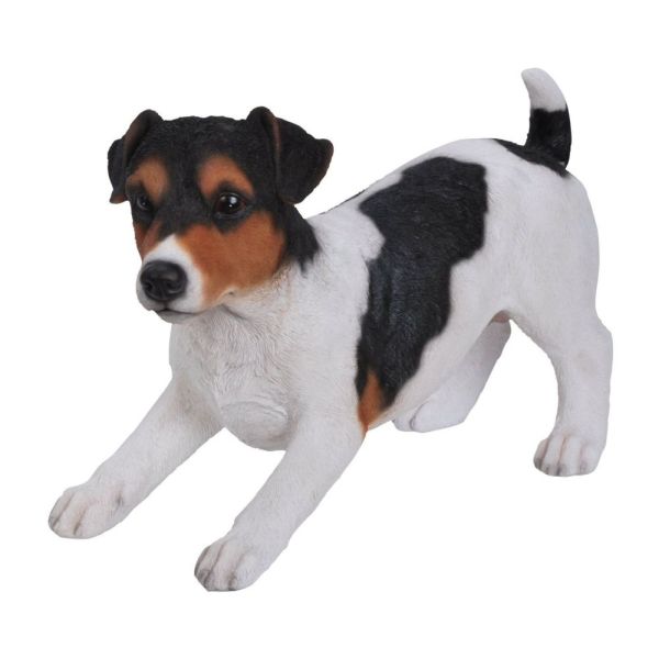 Vivid Arts 39cm Jack Russell Dog Resin Ornament - XRL-JKTC-A
