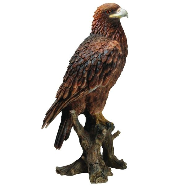 Vivid Arts 40cm Golden Eagle Ornament - XRL-GDEG-B