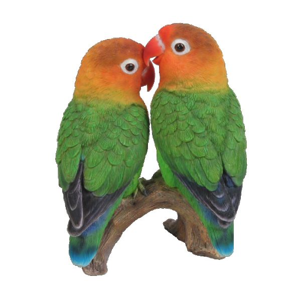 Vivid Arts 13cm Love Birds Ornament - XRL-LOVE-D