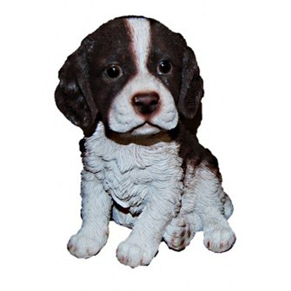 Vivid Arts 16cm Pet Pals Springer Spaniel Resin Ornament - PP-SPSP-F