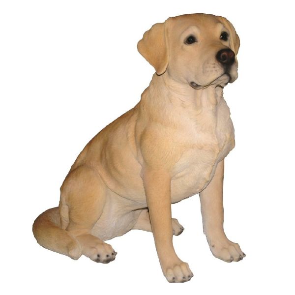 Vivid Arts 35cm Golden Labrador Dog Garden Ornament - XRL-LABR-B
