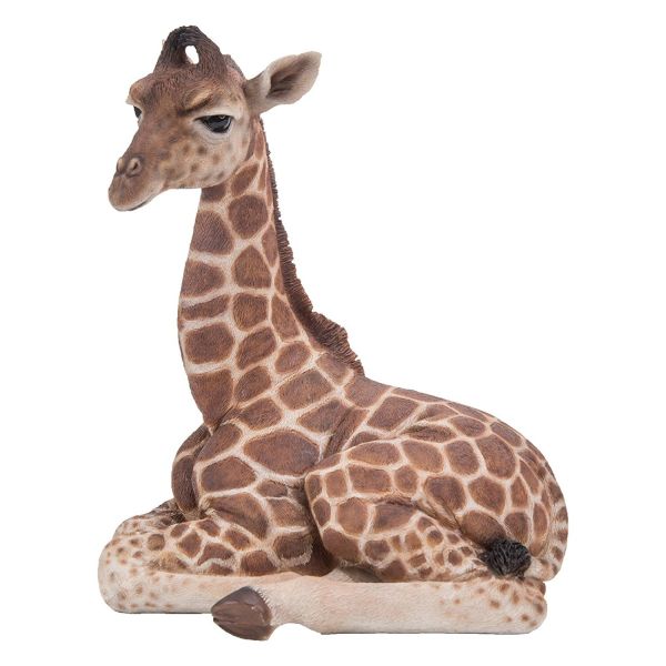 Vivid Arts 18cm Pet Pals Baby Giraffe Resin Ornament - PZ-GRAF-F