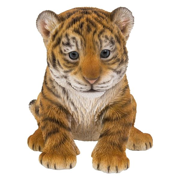 Vivid Arts 15cm Pet Pals Tiger Cub Resin Ornament - PZ-TIGR-F