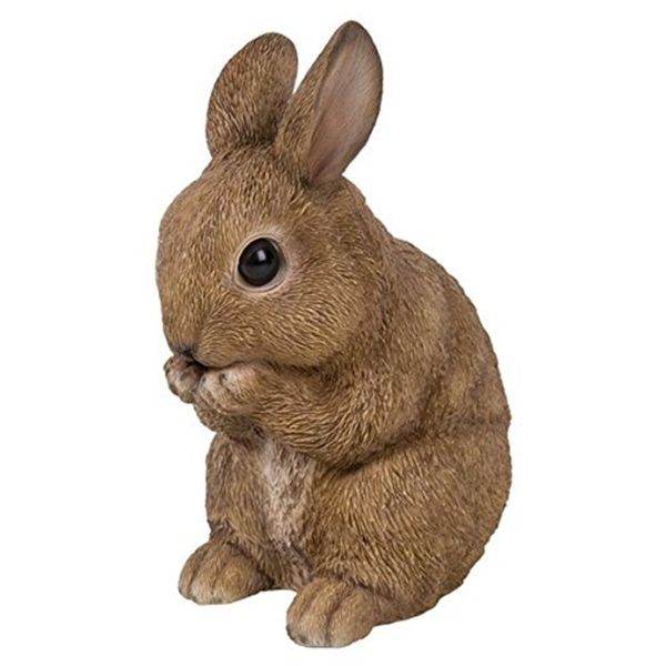 Vivid Arts 15cm Sitting Baby Rabbit Resin Ornament - XRL-RB03-E