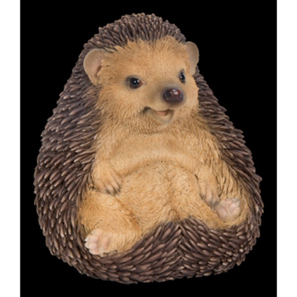 Vivid Arts Sitting Baby Hedgehog Resin Ornament - XRL-HH15-F