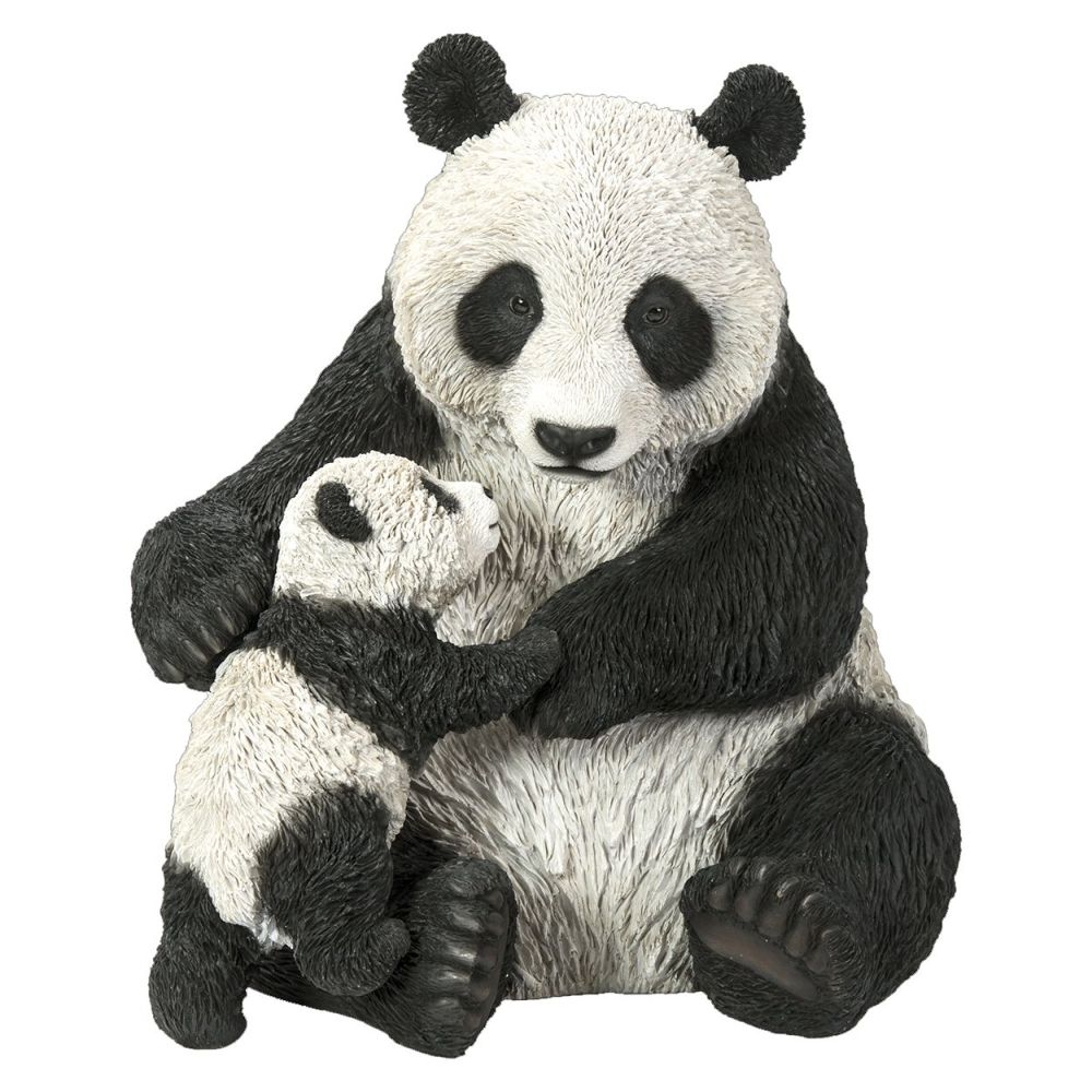 Vivid Arts Mother & Baby Panda Resin Ornament - NF-MBPA-B