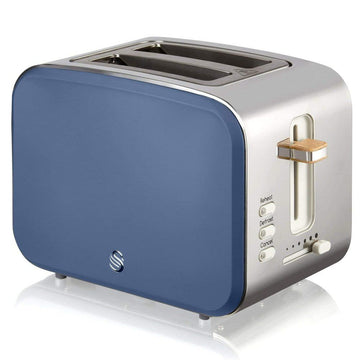 Ariete 155 Vintage Style 750 Watt 2 Slice Toaster With Defrost and Reheat,  Beige, 1 Piece - Baker's