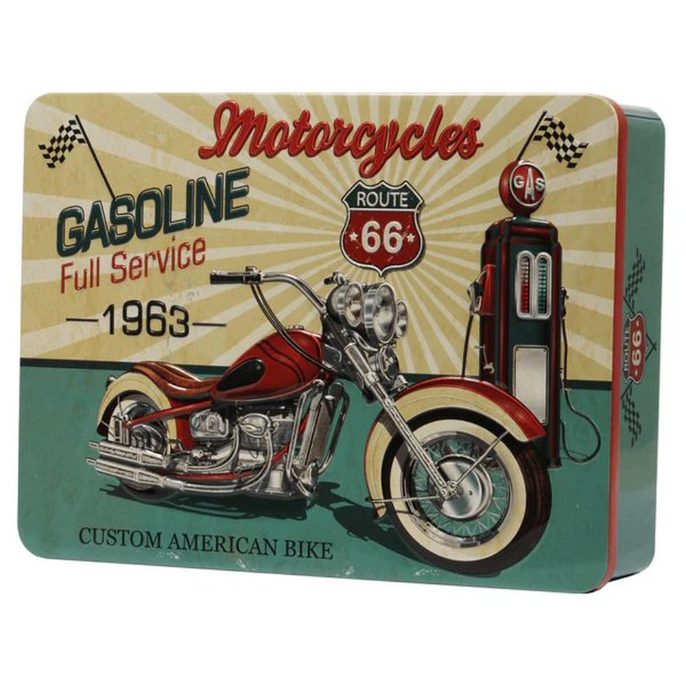 Grandma Wild's 300g Embossed Route 66 Assorted Biscuit Tin