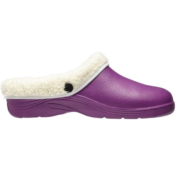 Briers Lilac Thermal Clogs - Size 8