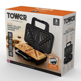 Tower 900W Deep Fill Sandwich Maker - Stainless Steel