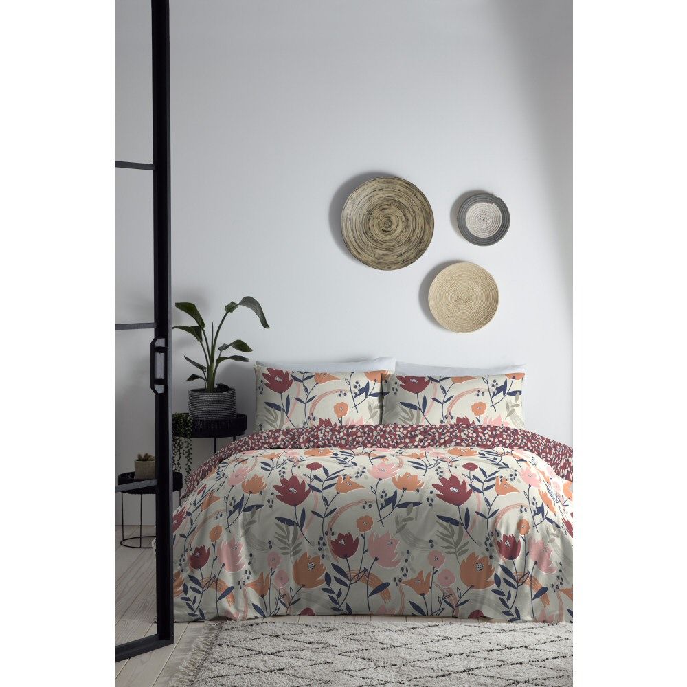 Appletree Marika Floral Printed Single Bed Linen Set