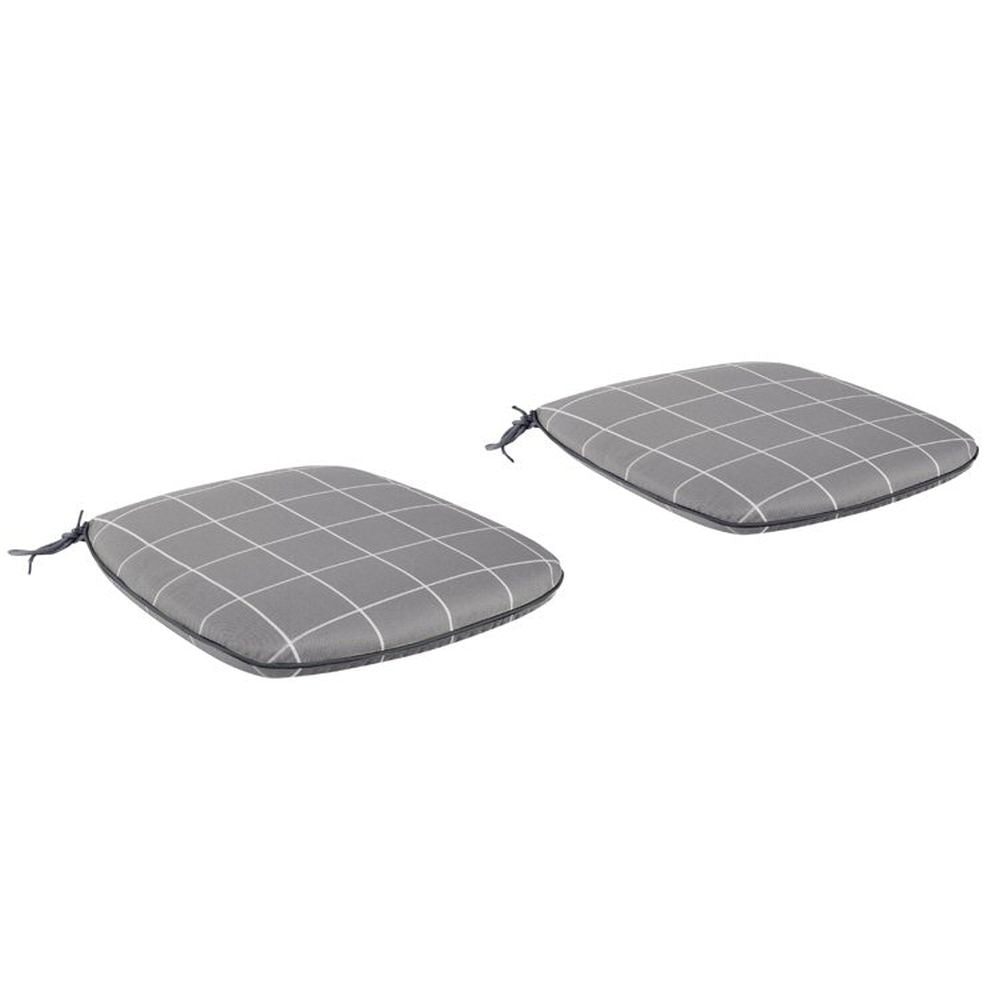 Kettler Slate Checkered Caffe Roma Seat Pads (1 Pair)