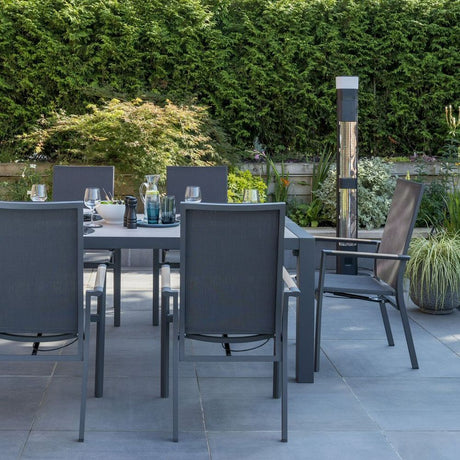 Kettler Kalos 170cm Ibiza Floor-Standing Double Patio Heater with LED & Speaker