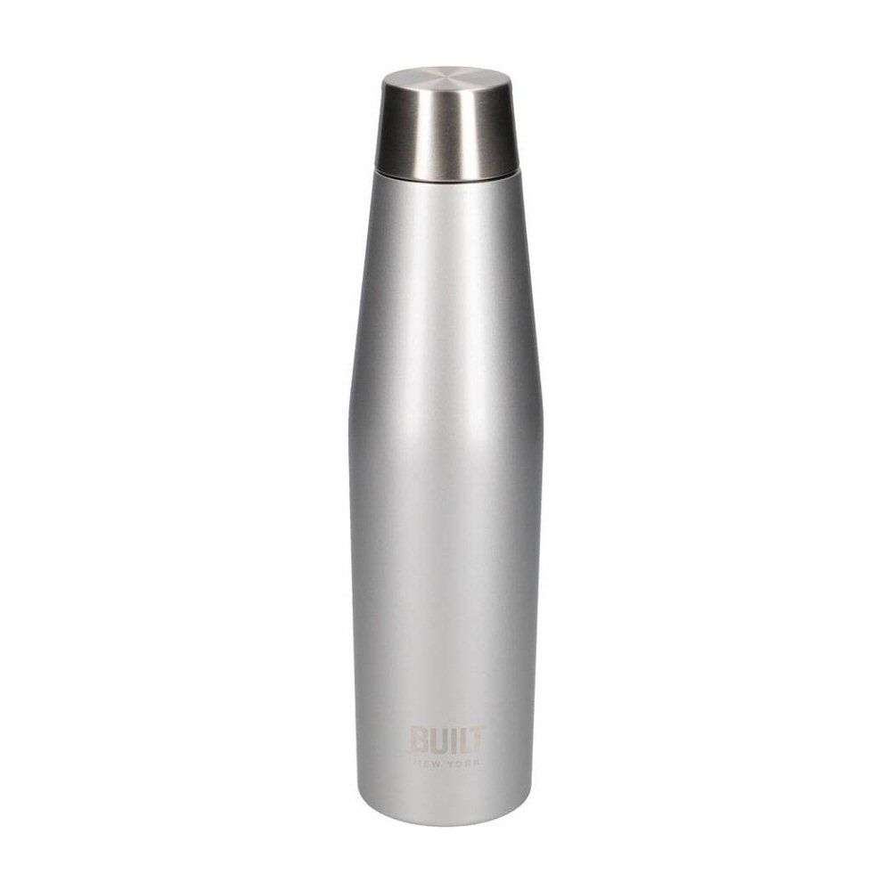 Kitchen Craft Built Perfect Seal 540ml Silver Hydration Bottle