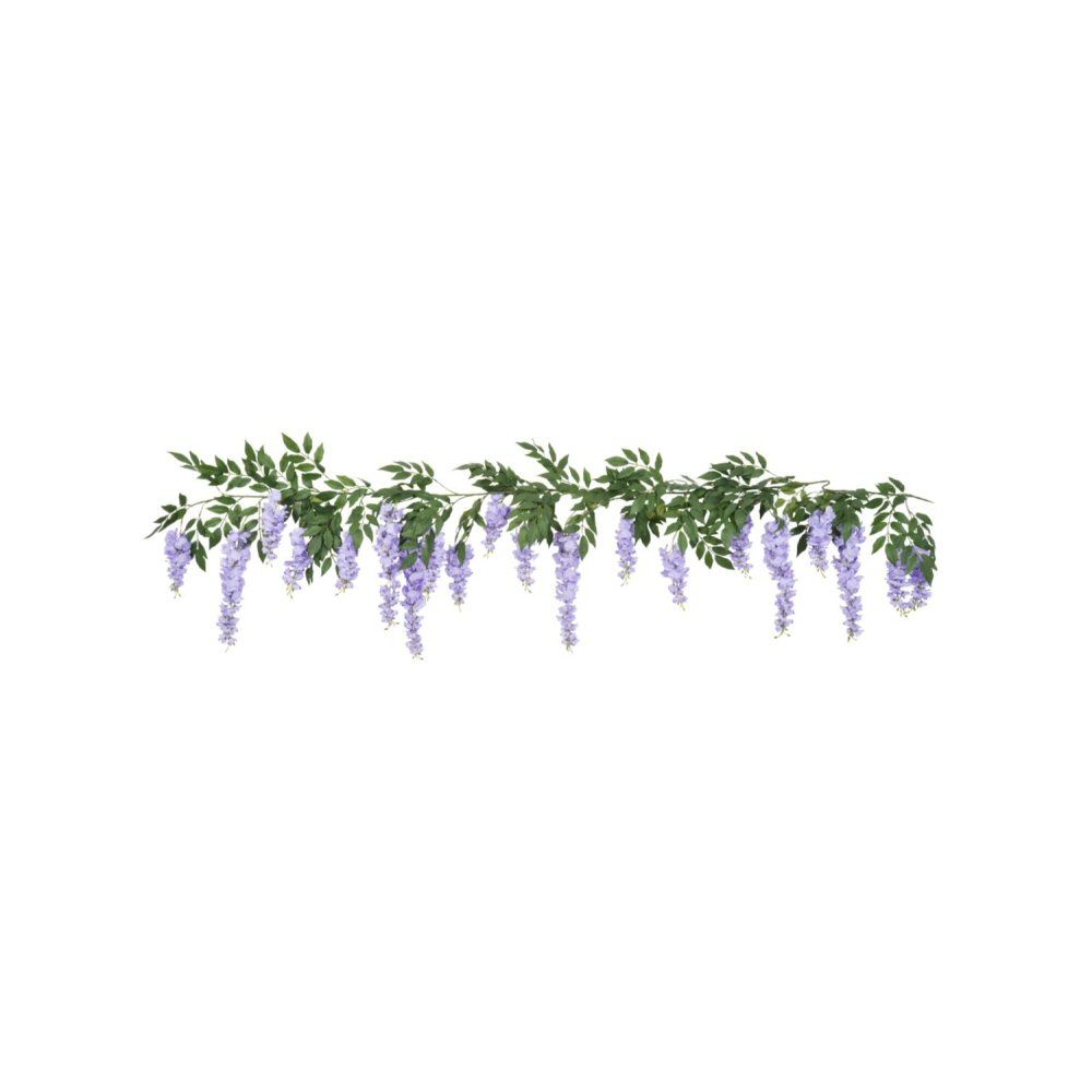 Sincere Floral 240cm Artificial Lilac Wisteria Garland