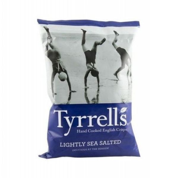 Tyrrells 40g Lightly Sea Salted Crisps
