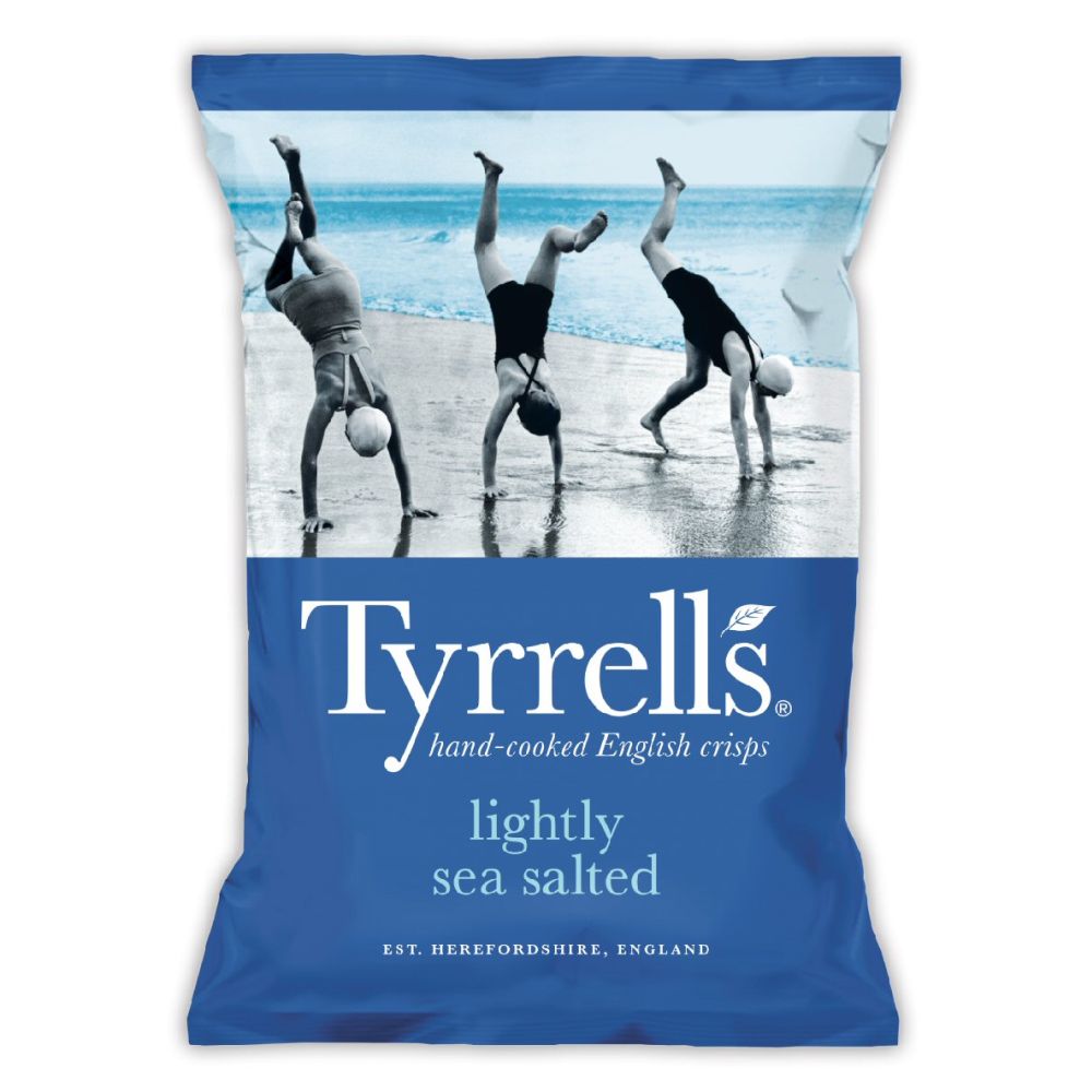 Tyrrells Lightly Sea Salted 150g