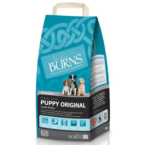 Burns 2kg Original Lamb & Rice Puppy Dog Food