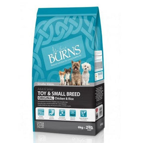 Burns 2kg Adult Toy & Small Breed Original - Chicken & Rice