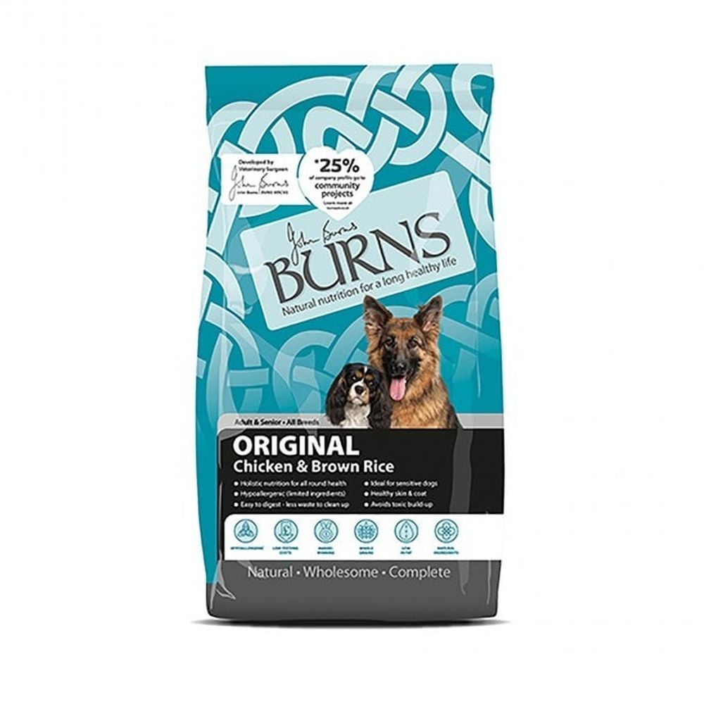 Burns 6kg Adult & Senior Original - Chicken & Brown Rice