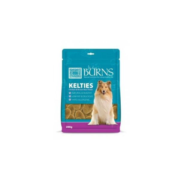 Burns Kelties 200g Chicken & Brown Rice Dog Treats