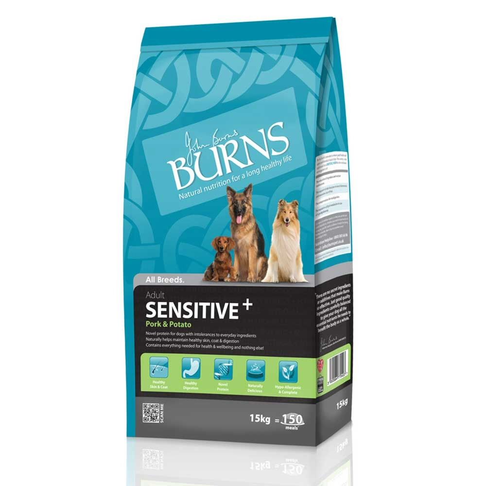 Burns 6kg Adult Sensitive - Pork & Potato