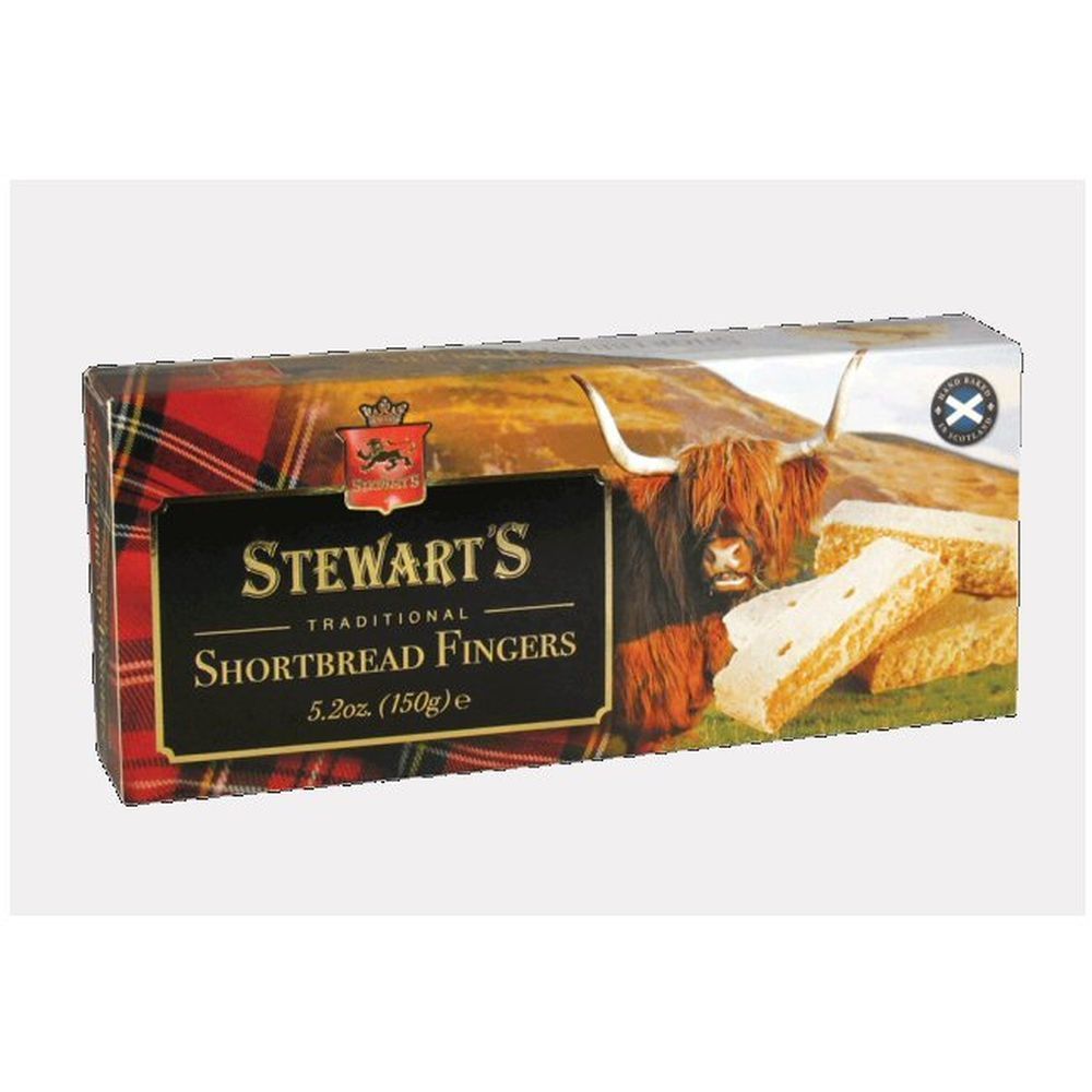 Stewart's 150g Highland Cattle Shortbread Short Finger