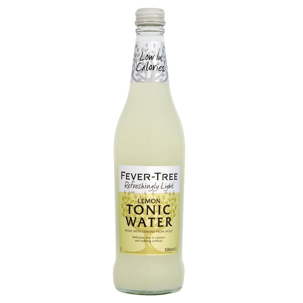 Fever-Tree 500ml Refreshingly Light Lemon Tonic Water