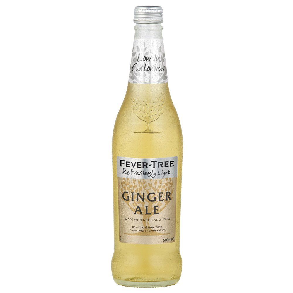 Fever-Tree 500ml Refreshingly Light Ginger Ale
