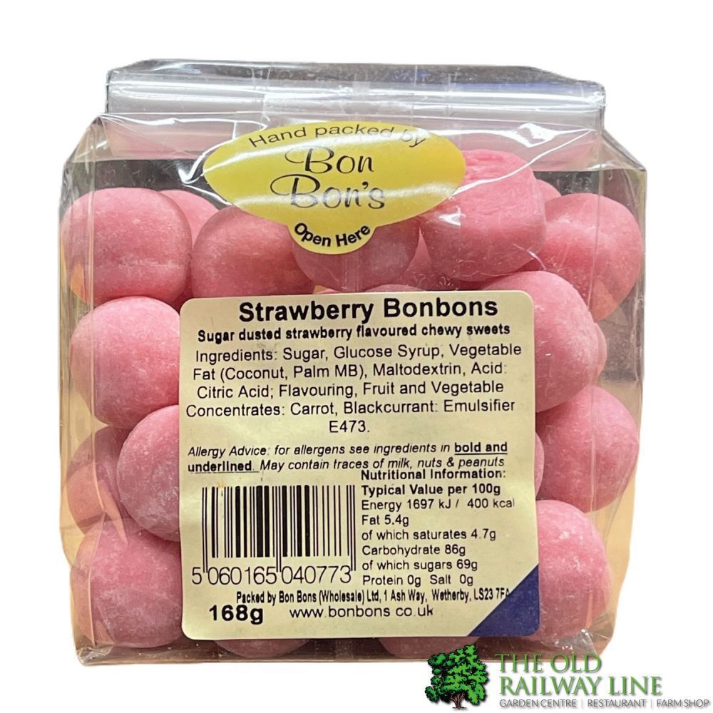 Bon Bon's 168g Strawberry Bonbons