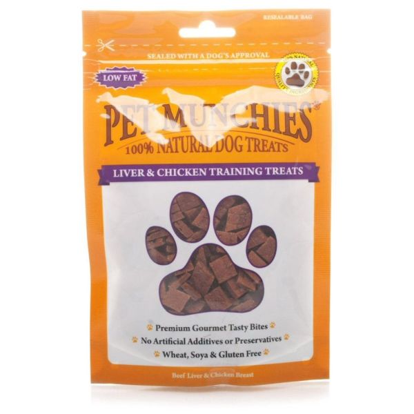 Pet Munchies Liver & Chicken Dog Training Treats