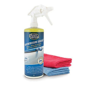 Greased Lightning 1L Showroom Shine Car Wax & Polish with Cloths