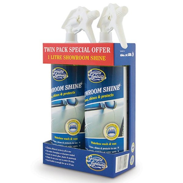 Greased Lightning 1L Showroomshine Twin Pack - R003