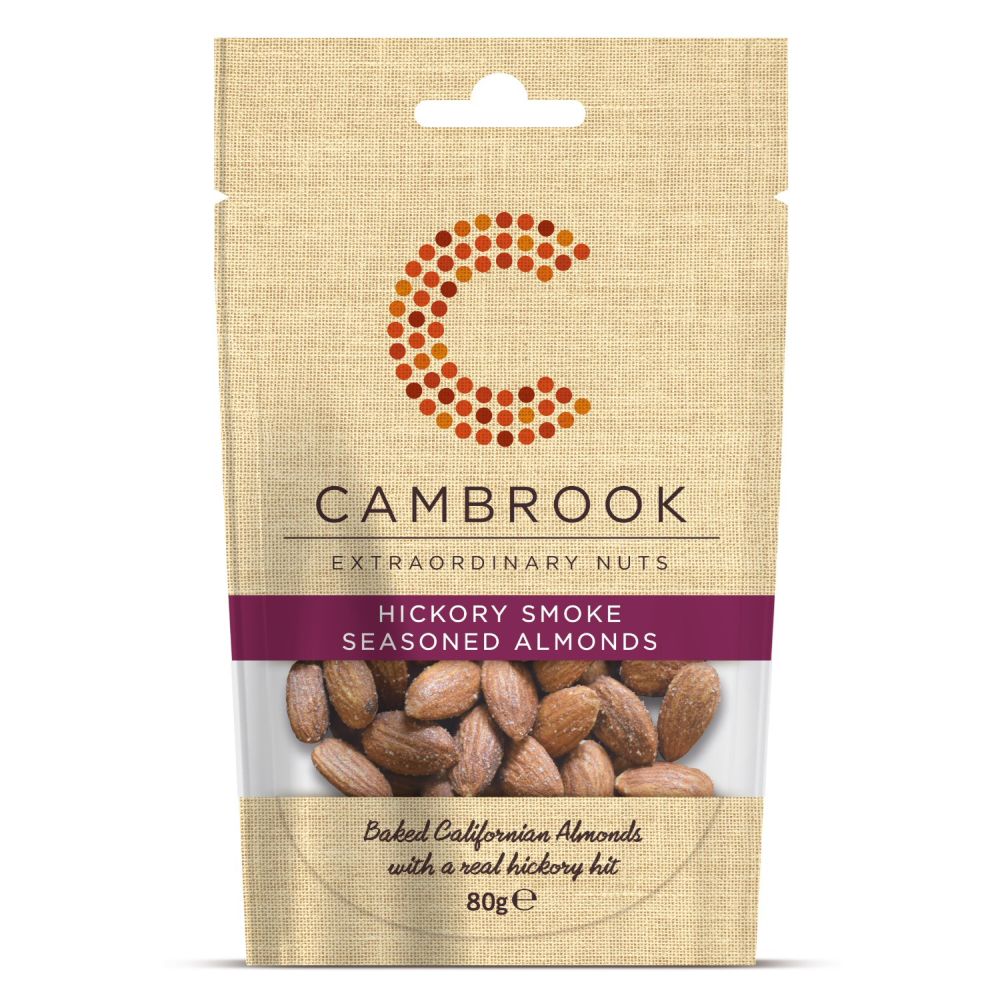 Cambrook 80g Hickory Smoked Almonds