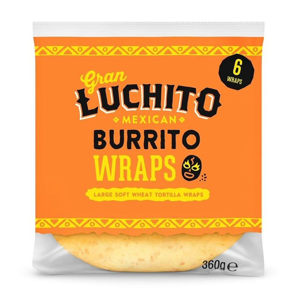 Gran Luchito 360g Burrito Wraps