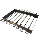 Kadai Set of 8 Skewers and Rack