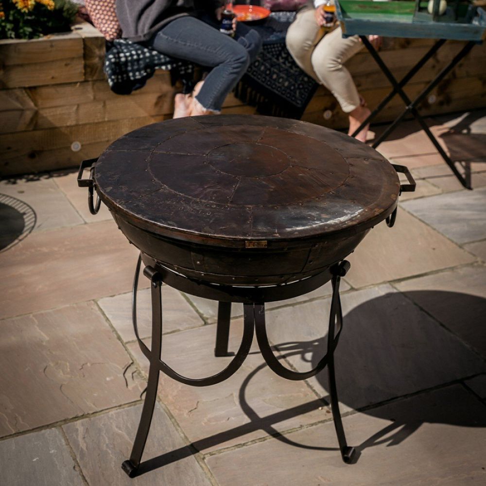 Kadai 60cm Metal Firebowl Shield