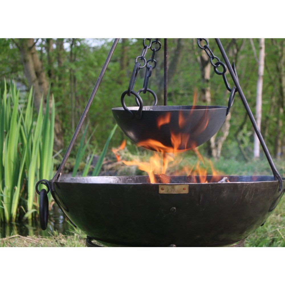 Kadai 70cm Tula Firepit w/ Low Stand
