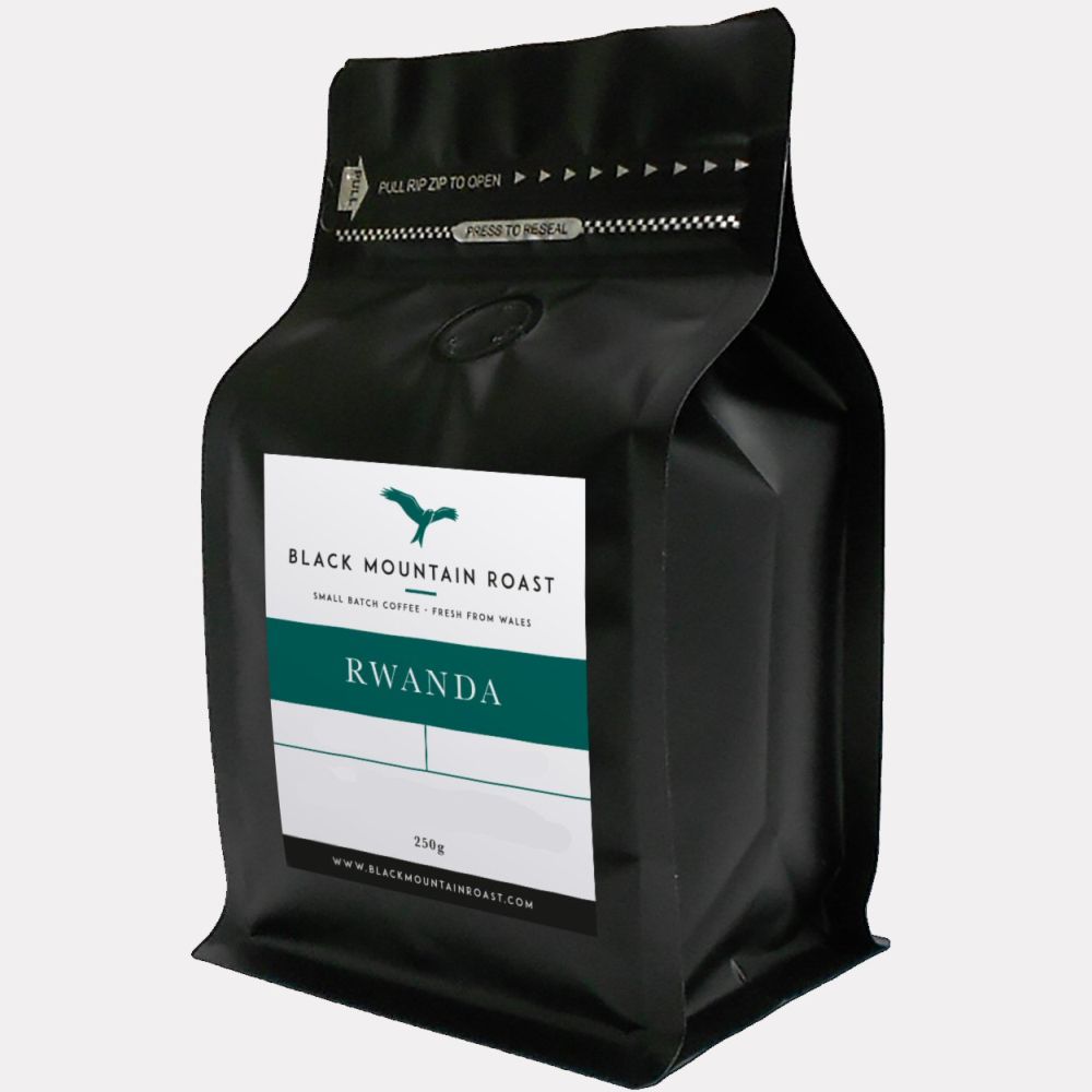 Black Mountain Roast 250g Rwanda Huye Mountain Coffee Beans