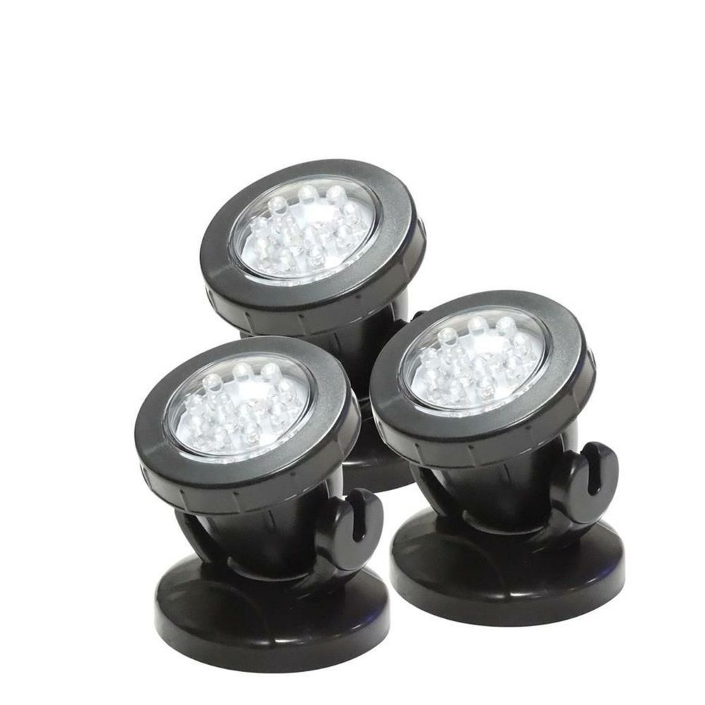 Bermuda 3 LED Triple White Lights