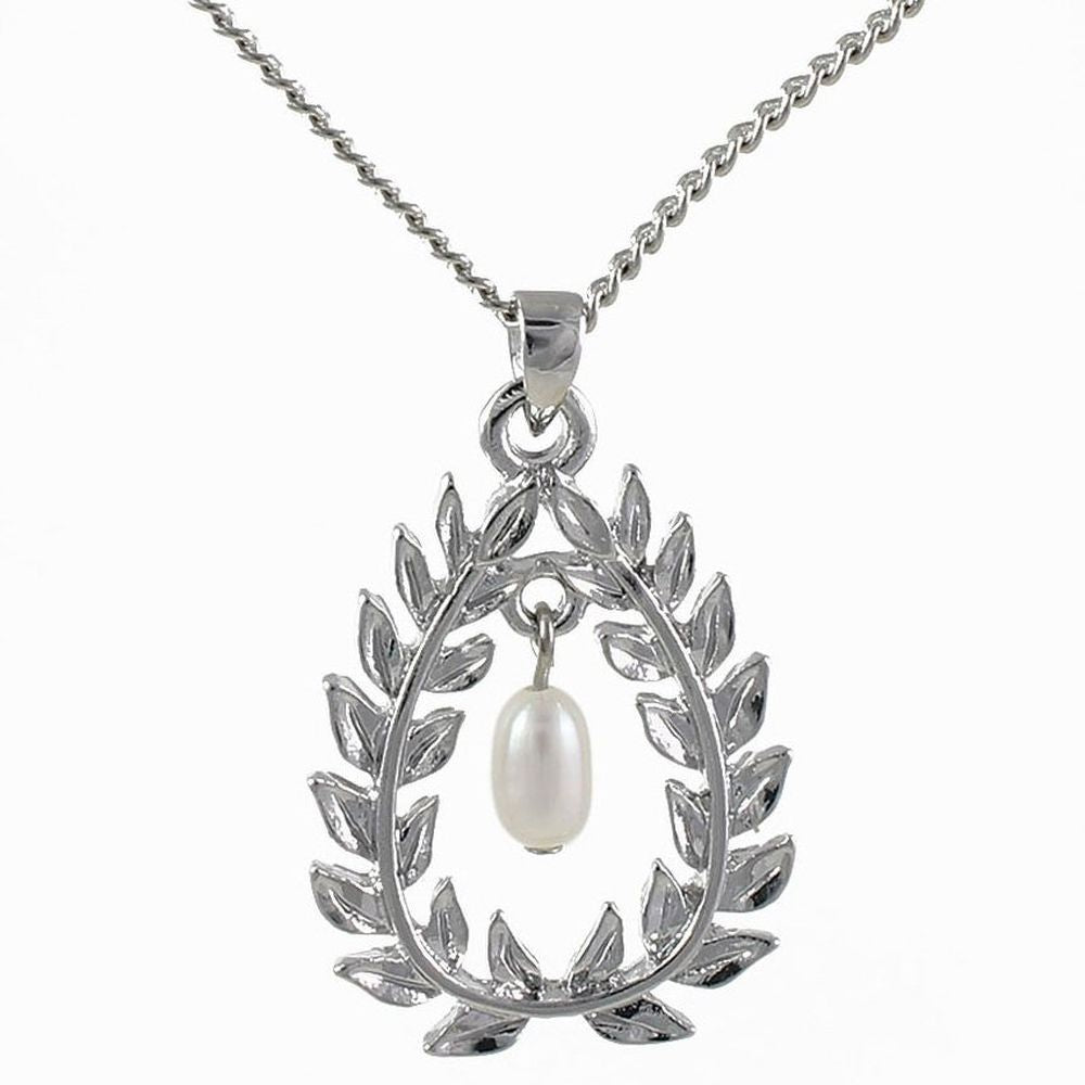 Lila Jewellery Freshwater Pearl Wreath Pendant