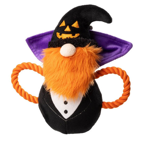 House of Paws 24cm Gonk Plush Rope Halloween Dog Toy