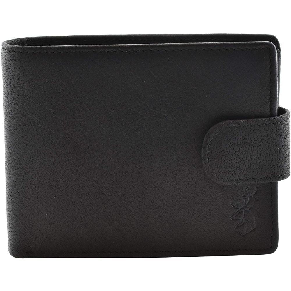 Mala Leather Black Kalmin Shaftsbury Extra Capacity Tab Wallet – Old ...