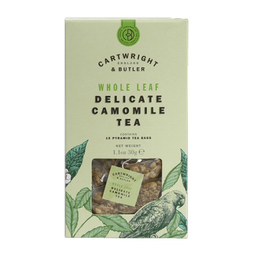 Cartwright & Butler 45g Camomile Whole Leaf Tea Bags Carton